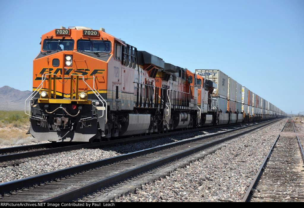 Intermodal rolls east